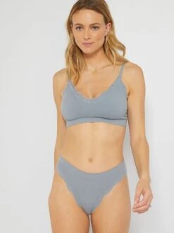 Pack De 2 Braguitas Sin Costuras - AZUL -Zalaris Tienda pack de 2 braguitas sin costuras azul zd144 1 frb4