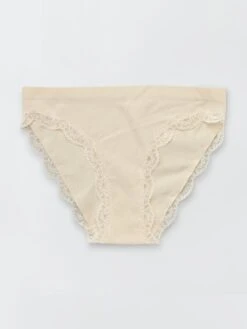 Pack De 2 Braguitas Sin Costuras - BEIGE -Zalaris Tienda pack de 2 braguitas sin costuras beige zd144 3 frb5