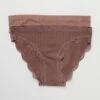 Pack De 2 Braguitas Sin Costuras - MARRON