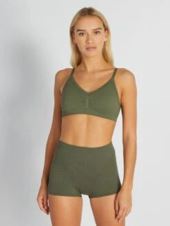 Pack De 2 Culottes De Canalé - Negro -Zalaris Tienda pack de 2 culottes de canale negro aje70 1 frb4