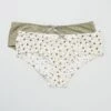 Pack De 2 Culottes 'Envie De Lingerie' - KAKI -Zalaris Tienda pack de 2 culottes envie de lingerie kaki yx685 1 frb1
