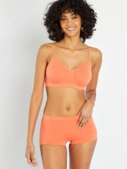 Pack De 2 Culottes Sin Costuras 'Billet Doux' - BEIGE -Zalaris Tienda pack de 2 culottes sin costuras billet doux beige vr485 24 frb4