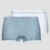 Pack De 2 Culottes Sin Costuras 'Billet Doux' - Blanco/azul -Zalaris Tienda pack de 2 culottes sin costuras billet doux blancoazul vr485 23 frb1