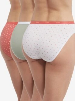 Pack De 3 Braguitas 'Dim' - GRANERO VERDE -Zalaris Tienda pack de 3 braguitas dim granero verde azh84 4 frb3