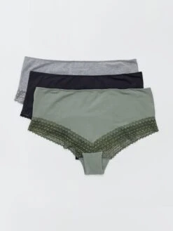Pack De 3 Braguitas - GRIS