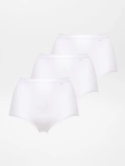 Pack De 3 Braguitas Maxi 'Sans Complexe' - BLANCO 2 -Zalaris Tienda pack de 3 braguitas maxi sans complexe blanco 2 yn736 4 frb4