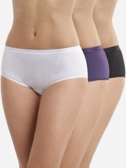 Pack De 3 Culottes 'DIM' - BLANCO