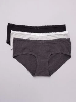 Pack De 3 Culottes Premamá - Negro