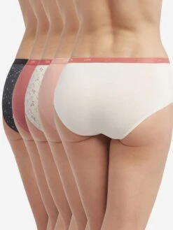 Pack De 5 Culottes 'Dim' - BLC/RO ARU -Zalaris Tienda pack de 5 culottes dim blcro aru azh94 3 frb3