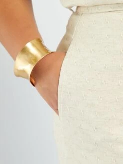 Pantalón Ancho - BEIGE -Zalaris Tienda pantalon ancho beige alz68 1 frb6