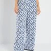 Pantalón Ancho Con Estampado 'JDY' - Ikat