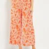 Pantalón Ancho Con Estampados - NARANJA -Zalaris Tienda pantalon ancho con estampados naranja aeq95 2 frb1
