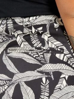 Pantalón Ancho Estampado - NEGRO -Zalaris Tienda pantalon ancho estampado negro aet70 1 frb5