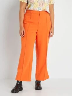 Pantalón Ancho - Naranja