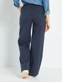 Pantalón Ancho - NEGRO -Zalaris Tienda pantalon ancho negro ael91 2 frb3