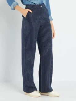 Pantalón Ancho - NEGRO -Zalaris Tienda pantalon ancho negro ael91 2 frb4