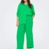 Pantalón Ancho 'Only' - VERDE -Zalaris Tienda pantalon ancho only verde add08 1 frb1
