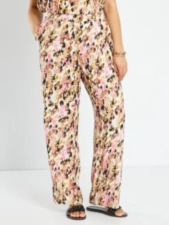 Pantalón Ancho 'Vero Moda Curve' - ROSA