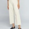 Pantalón Ancho Wide Leg Cropped - BEIGE -Zalaris Tienda pantalon ancho wide leg cropped beige aof15 1 frb1