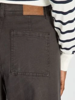 Pantalón Ancho Wide Leg Cropped - Negro -Zalaris Tienda pantalon ancho wide leg cropped negro aof15 5 frb4