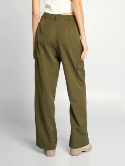 Pantalón Cargo - CAQUI DE UVA -Zalaris Tienda pantalon cargo caqui de uva azz44 1 frb3