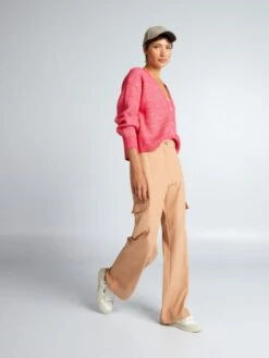 Pantalón Cargo - MACARRÓN