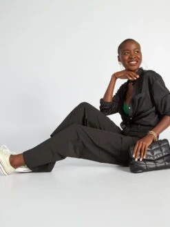 Pantalón Cargo - Negro -Zalaris Tienda pantalon cargo negro azz44 3 frb2