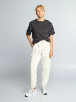 Pantalón De Chándal - Beige