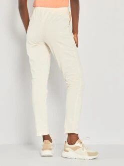 Pantalón De Deporte De Punto - Beige -Zalaris Tienda pantalon de deporte de punto beige alb45 1 frb3