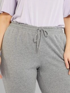 Pantalón De Jogging De Felpa - GRIS -Zalaris Tienda pantalon de jogging de felpa gris zq913 4 frb4