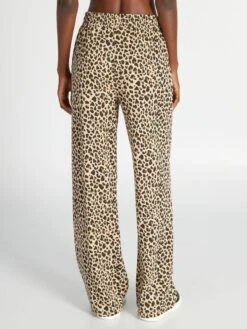 Pantalón De Jogging De Leopardo - BEIGE -Zalaris Tienda pantalon de jogging de leopardo beige ajj53 1 frb3