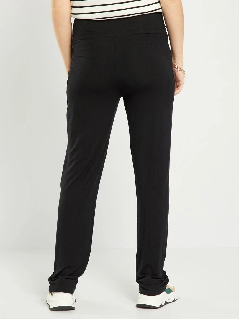 Pantalón De Jogging Premamá - NEGRO 5 Pantalón De Jogging Premamá - NEGRO - Imagen 3