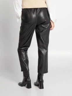 Pantalón De Material Sintético - Negro -Zalaris Tienda pantalon de material sintetico negro axz74 1 frb3