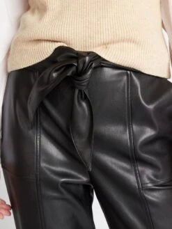 Pantalón De Material Sintético - Negro -Zalaris Tienda pantalon de material sintetico negro axz74 1 frb4