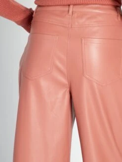Pantalón De Material Sintético - Rosa -Zalaris Tienda pantalon de material sintetico rosa ajj44 3 frb6