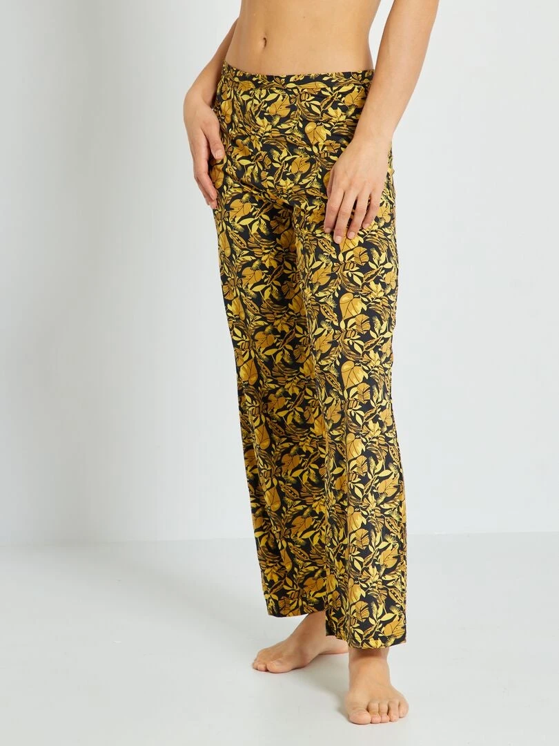 Pantalón De Pijama - BEIGE 6 Pantalón De Pijama - BEIGE - Imagen 4