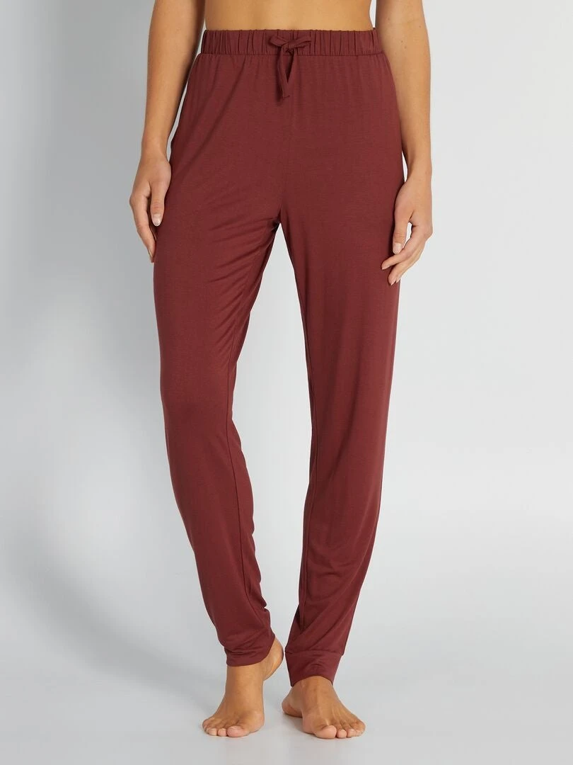 Pantalón De Pijama Vaporoso - ANDO ROJO 3 Pantalón De Pijama Vaporoso - ANDO ROJO