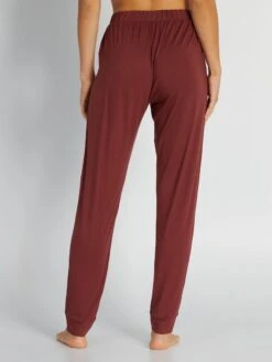 Zalaris Tienda -Zalaris Tienda pantalon de pijama vaporoso ando rojo yr825 7 frb2