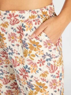 Pantalón De Pijama Vaporoso Con Estampado - BEIGE -Zalaris Tienda pantalon de pijama vaporoso con estampado beige amn89 3 frb5