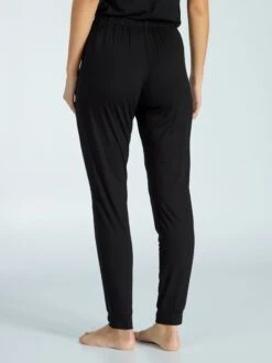 Pantalón De Pijama Vaporoso - Negro 8 Pantalón De Pijama Vaporoso - Negro -Zalaris Tienda pantalon de pijama vaporoso negro yr825 2 frb3