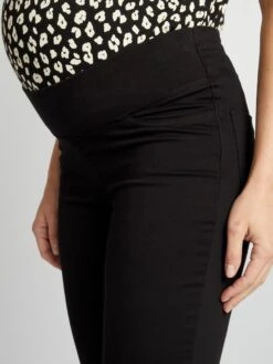 Pantalón De Punto Elástico Tipo Jegging - Negro -Zalaris Tienda pantalon de punto elastico tipo jegging negro zm180 4 frb4