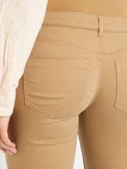Pantalón De Sarga Premamá - BEIGE -Zalaris Tienda pantalon de sarga premama beige zm242 1 frb5
