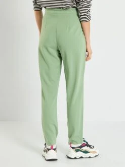 Pantalón De Talle Alto 'JDY' - VERDE -Zalaris Tienda pantalon de talle alto jdy verde zq399 1 frb3