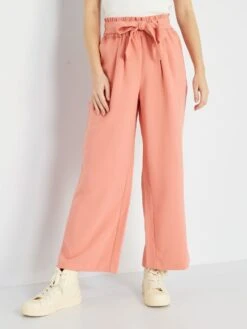 Pantalón De Talle Alto - NARANJA -Zalaris Tienda pantalon de talle alto naranja zk583 2 frb2