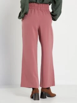 Pantalón De Talle Alto - ROSA -Zalaris Tienda pantalon de talle alto rosa zk583 4 frb3