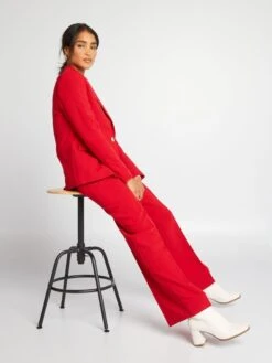 Pantalón De Tiro Alto - SABIO_ROJO -Zalaris Tienda pantalon de tiro alto sabiorojo ajj42 1 frb4