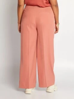 Pantalón De Traje Ancho - CAOBA ROSA -Zalaris Tienda pantalon de traje ancho caoba rosa ayd06 2 frb3