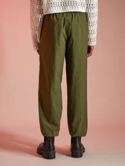 Pantalón Parachute De Nailon - KAKI -Zalaris Tienda pantalon parachute de nailon kaki ady58 1 frb3