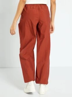 Pantalón Parachute De Nailon - ROJO -Zalaris Tienda pantalon parachute de nailon rojo ady58 5 frb3