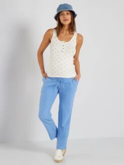 Pantalón Premamá - AZUL